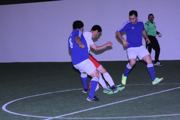 Torneo de fútbol de invierno en Manassas