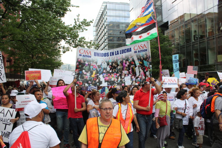 Marchas pro inmigrantes en EEUU