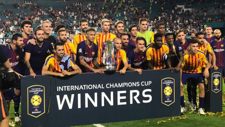 Barcelona, campeón de la International Champions Cup