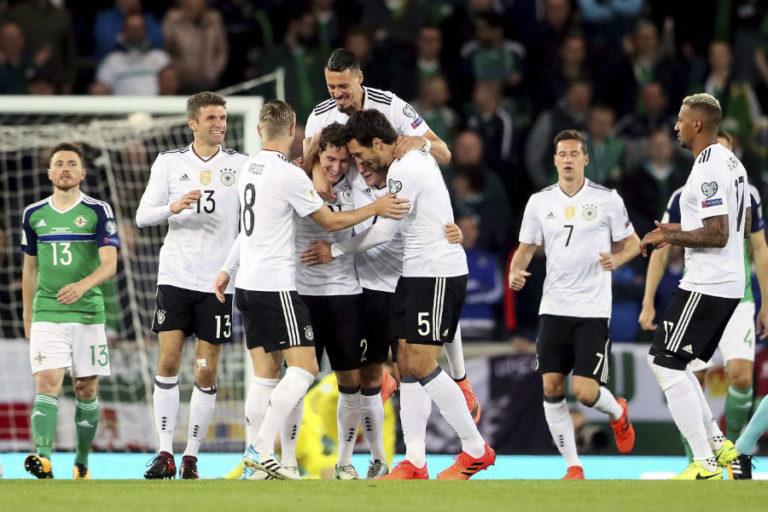 Alemania e Inglaterra son mundialistas