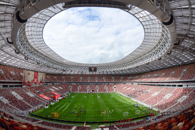 El principal estadio de Rusia está listo