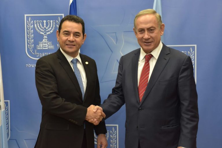 Guatemala trasladará a Jerusalén su embajada en Israel