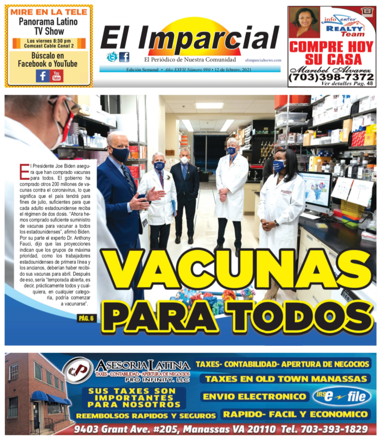 2021-02-12 | El Imparcial News | Febrero/February 12