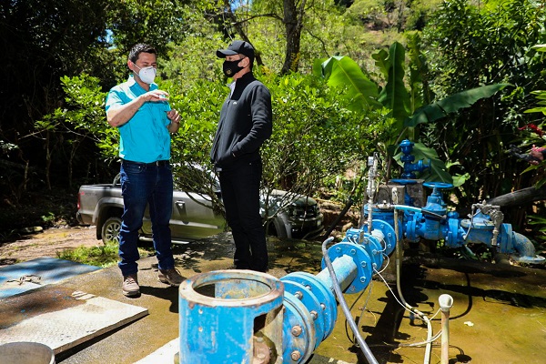 Alcalde electo de Comasagua trabaja para llevar agua potable a todo el municipio