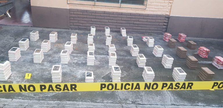 Incautan 200 kilos de cocaína en La Unión valorados en $5 millones