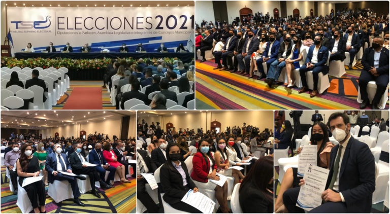 Diputados salvadoreños reciben credenciales