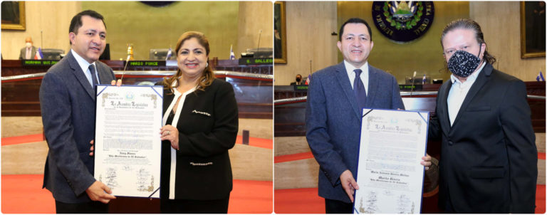 Marito Rivera y Nory Flores son nombrados Hijos Meritísimos de El Salvador