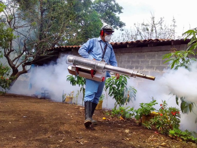 Intensifican jornada de fumigación contra el dengue en San Miguel