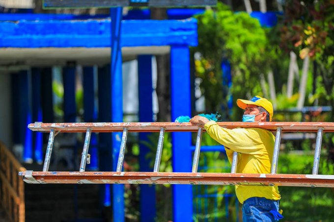 Reos mejoran infraestructura de Instituto Nacional Albert Camus de San Salvador