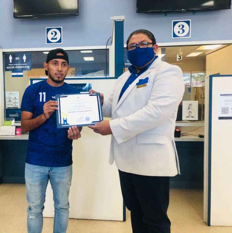 Frank Velásquez, Embajador del Talento Deportivo