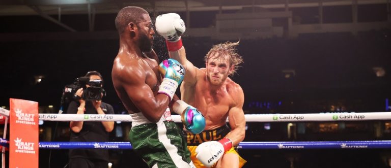 Combate de exhibición entre Floyd Mayweather y Logan Paul termina sin resultado