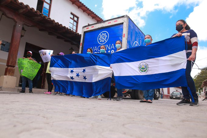 El Salvador donó otro lote de vacunas contra Covid-19 para Nueva Ocotepeque e Islas de la Bahía de Honduras