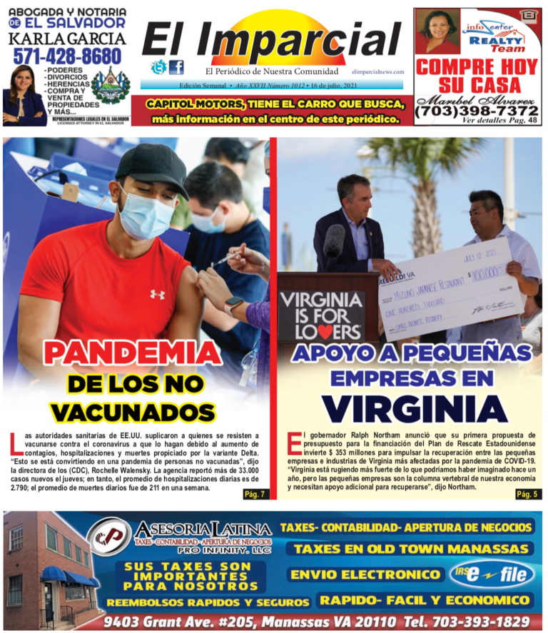 2021-07-16 | VERSION IMPRESA | Julio/July 16