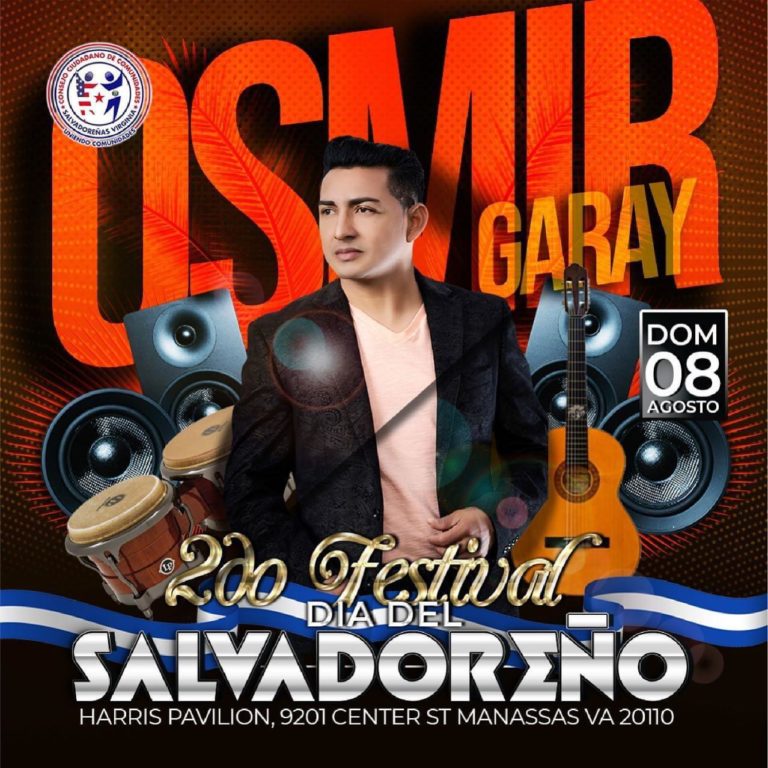 Famoso bachatero salvadoreño estará en festival de Manassas