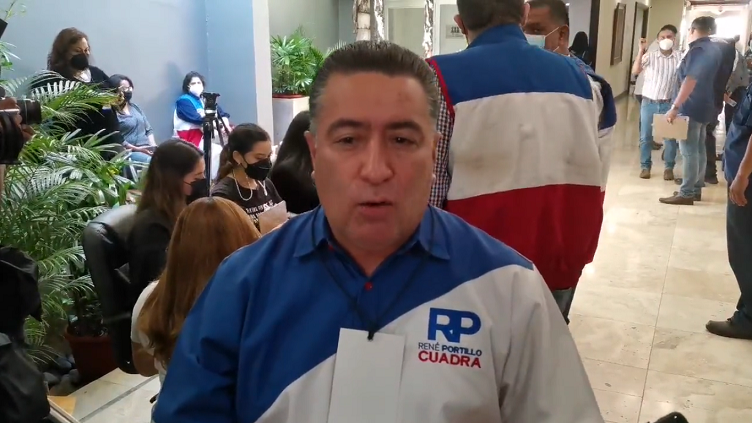 René Portillo Cuadra dice que en el nuevo ARENA no van aceptar a corruptos y traidores, aunque defiende a los prófugos por sobresueldos