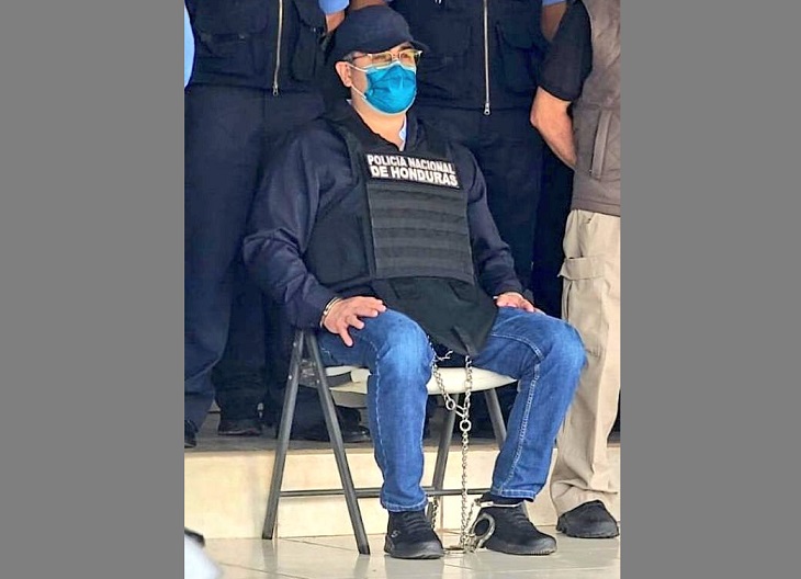 Por narcotráfico capturan a expresidente de Honduras, Juan Orlando Hernández