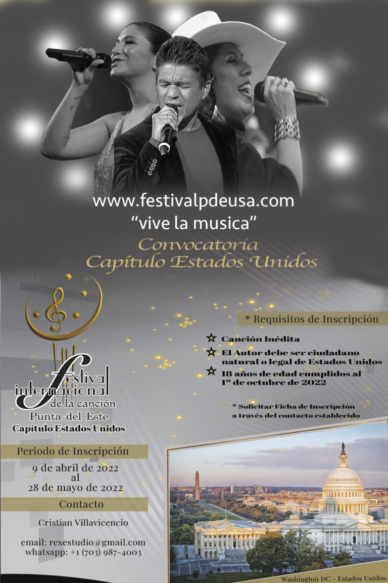 Participe en el Festival Internacional de la Canción Punta del Este en Uruguay