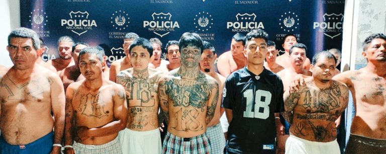 Sigue la guerra contra las pandillas en El Salvador