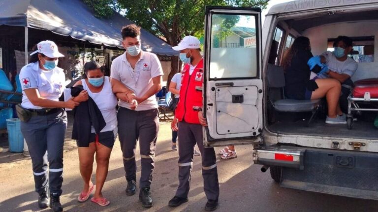 Cruz Roja de Guazapa realiza campaña para reparar ambulancia