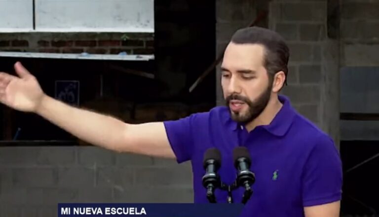 Nayib Bukele: Vamos a remodelar 5,150 centros educativos en cinco años