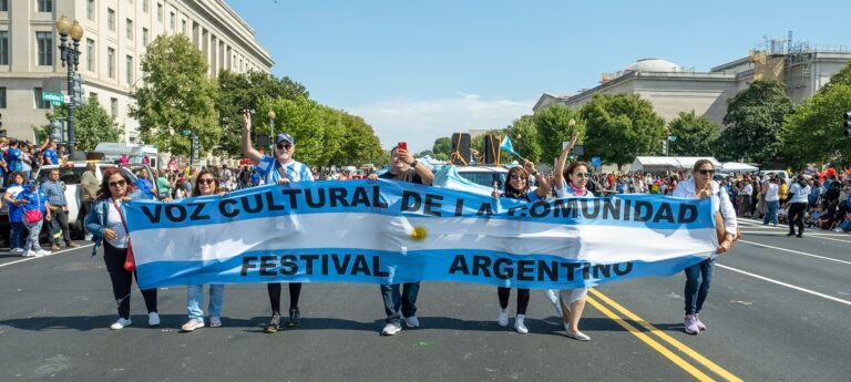 Argentina se destacó en el Desfile de las Naciones en Washington D.C