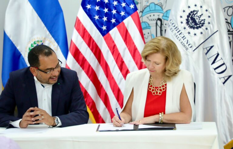 USTDA apoya la eficiencia energética del agua en El Salvador