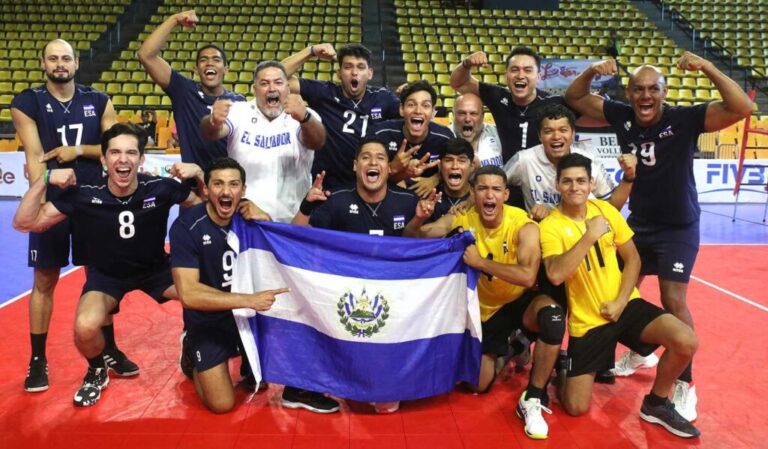 Selección de voleibol masculino gana medalla de plata en Belice