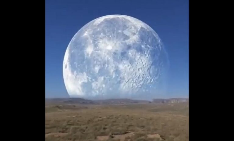 La superluna azul de agosto se observará hoy y mañana