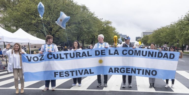 Argentina brilló en desfile de Fiesta DC