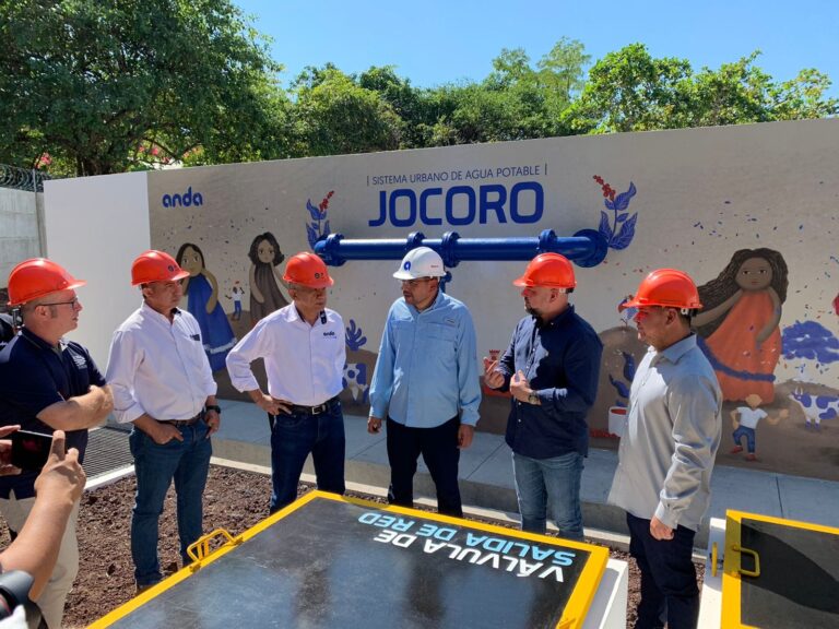 Inauguran moderno sistema de agua potable en Jocoro, Morazán