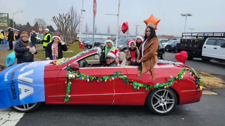 Desfile navideño en Manassas