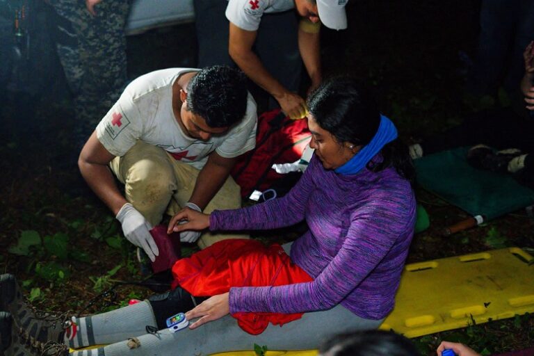 Rescatan con éxito a 19 personas extraviadas en el Chaparrastique