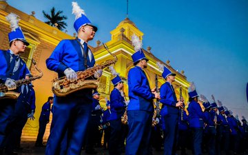 Banda El Salvador realizó sus dos primeros conciertos en Sonsonate y Santa Ana