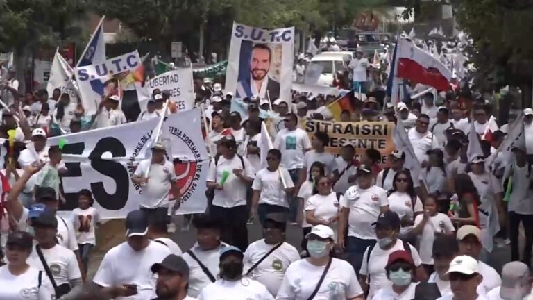 Unidad Sindical organiza mega marcha para conmemorar el Día del Trabajo