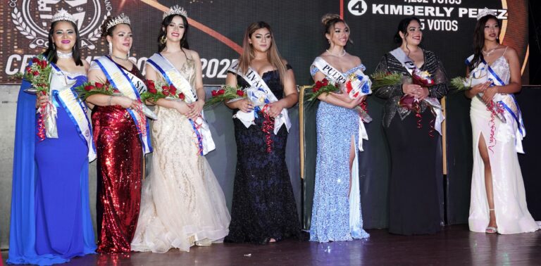 La belleza latina presente en coronación de reinas de Cosalva