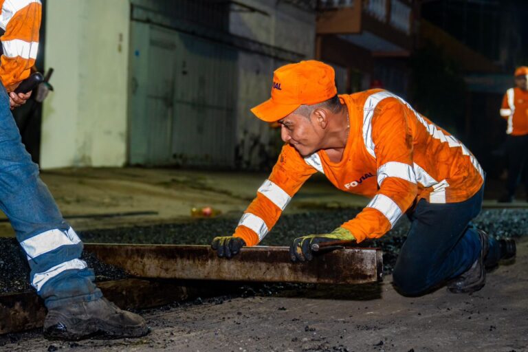 FOVIAL intensifica labores de mitigación en calles del Área Metropolitana de San Salvador