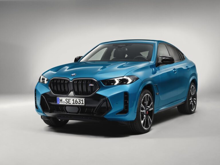 2024 BMW X6 xDrive40i, manteniendo vigente el eslogan de la marca.