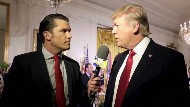 Trump designa a Pete Hegseth, presentador de la cadena televisiva Fox News, como secretario de Defensa del Gobierno entrante