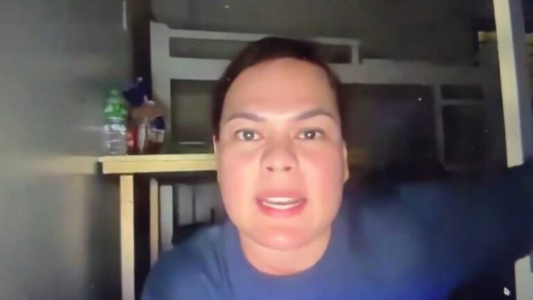 La vicepresidenta filipina, Sara Duterte, amenaza con asesinar al presidente Marcos Jr. durante una conferencia transmitida en vivo