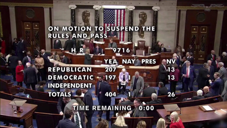 La Cámara de Representantes de EE.UU. vota a favor de un proyecto de ley de gasto militar valuado en 895.000 millones de dólares