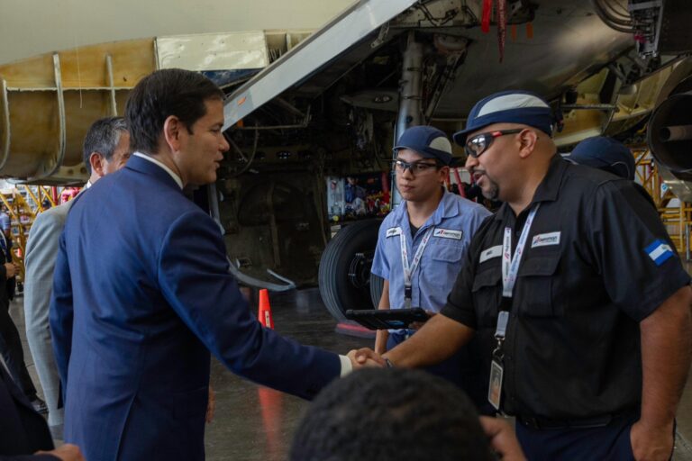 Las empresas como Aeroman son fundamentales para prevenir migración: Marco Rubio