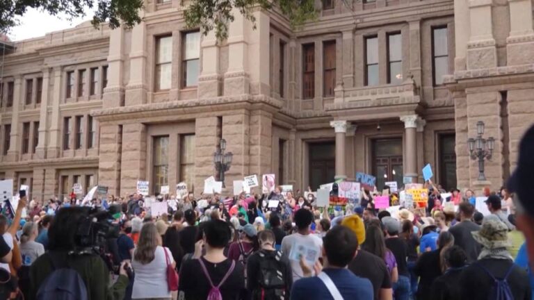 Miles de personas se manifiestan en diferentes partes de EE.UU. contra las redadas del Servicio de Inmigración que impuso el Gobierno de Trump