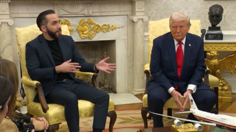 El presidente salvadoreño rechaza devolver a EE.UU. a un padre de familia de Maryland que fue trasladado indebidamente a El Salvador