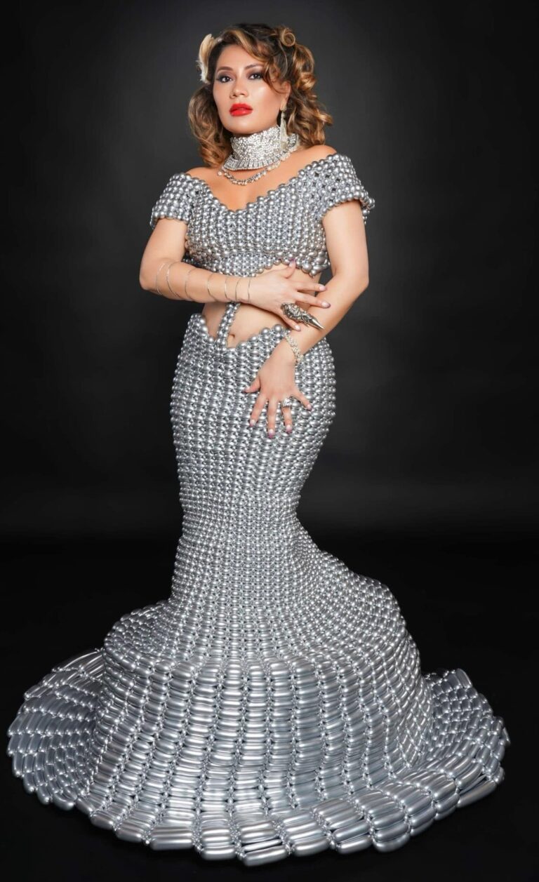 ¿Me visto de globos?