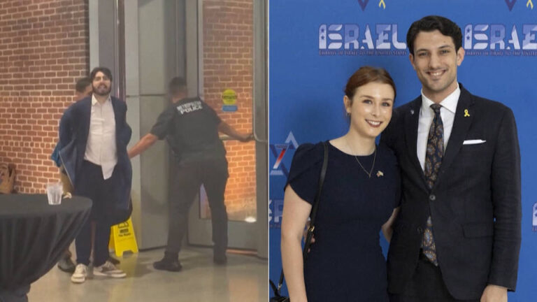 La policía de Washington D.C. arresta a un hombre sospechoso de matar a disparos a dos empleados de la embajada israelí