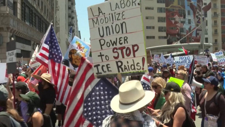 Más de cinco millones de personas participaron en todo EE.UU. en las protestas del Día sin Reyes