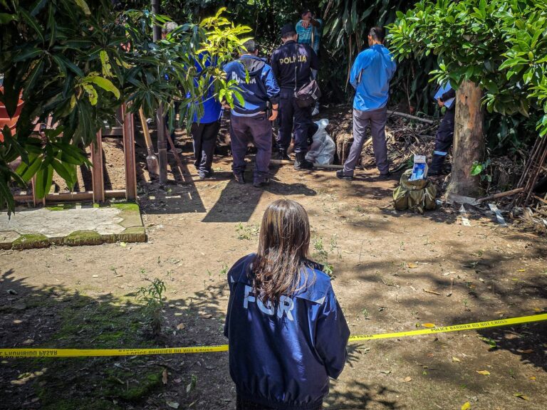 Guardia de seguridad priva de libertad, asesina y entierra a víctima en Antiguo Cuscatlán