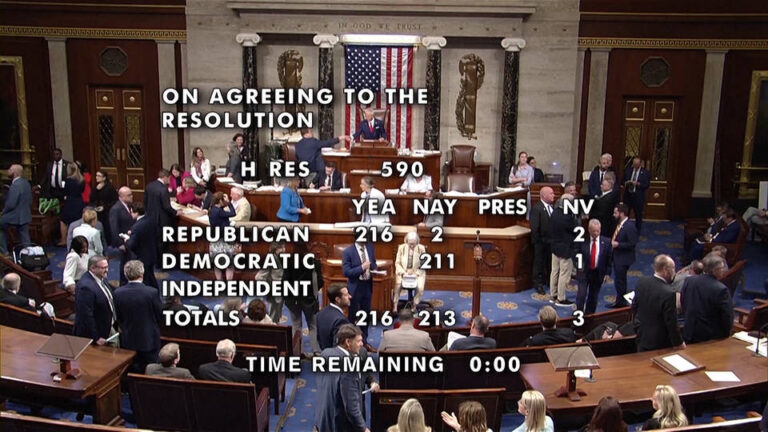 La Cámara de Representantes de EE.UU. vota a favor de retirar 9.000 millones de dólares de fondos aprobados para ayuda internacional y medios de comunicación públicos