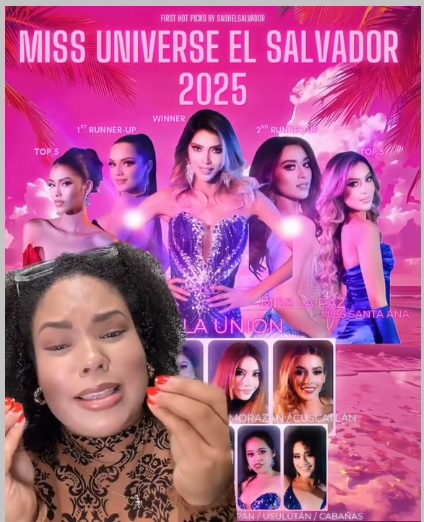VIDEO / Dominicana se mofa de las candidatas a miss El Salvador 2025