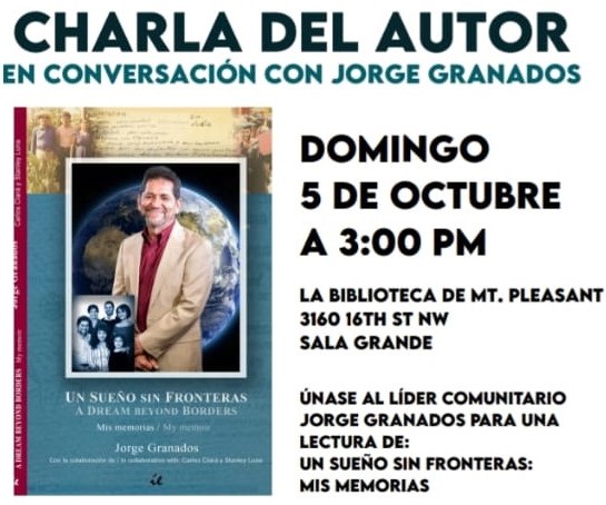 Líder comunitario salvadoreño invita a conocer de su libro e historia